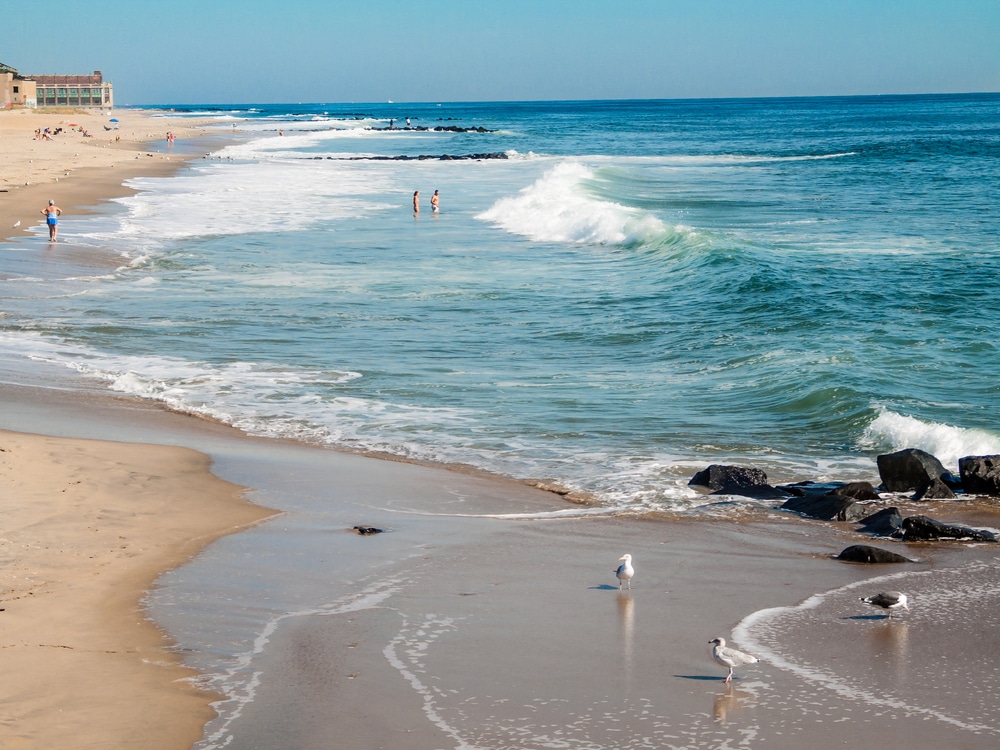 Asbury Park Beach at the Jersey Shore